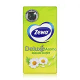 Zewa Deluxe паперові хустинки 3шари Camomile Comfort 10 шт.