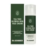 Mr. Scrubber Tea Tree Blemish крем від недоліків шкіри матувальний 50мл