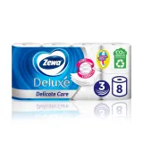 Zewa Deluxe туалетний папір Delicate Care 3 шари 8 шт.