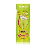 BIC Pure ledi 3 станок разовий 4 шт.