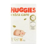 Huggies Extra Care підгузки (1) 50 шт.
