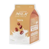A'pieu Milk One-Pack маска тканинна омолоджуюча з екстрактом кави 21г
