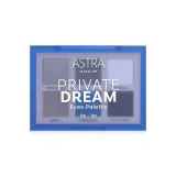 Astra Private Dream палітра тіней 04 - Jet 4.5г