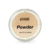 Colour Intense Matte And Fixing компактна пудра з дзеркальцем і спонжем