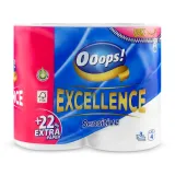 Ooops Excellence туалетний папір 3 шари 4 шт.