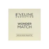 Eveline Cosmetics Wonder Match палітра для контурування та макіяжу очей 14г