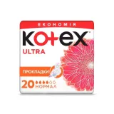 Kotex Ultra прокладки нормал dry 20 шт.