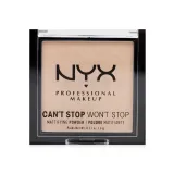 NYX Professional Makeup Can't Stop Won't Stop компактна пудра матуюча