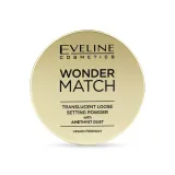 Eveline Cosmetics Wonder Match розсипчаста пудра фіксувальна з аметистом прозора 6г