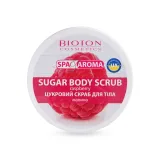 Bioton Spa Aroma скраб для тіла цукровий, з екстрактом малини 250мл