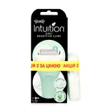 Wilkinson Intuition станок для гоління Sensitive 2в1+3 картриджа