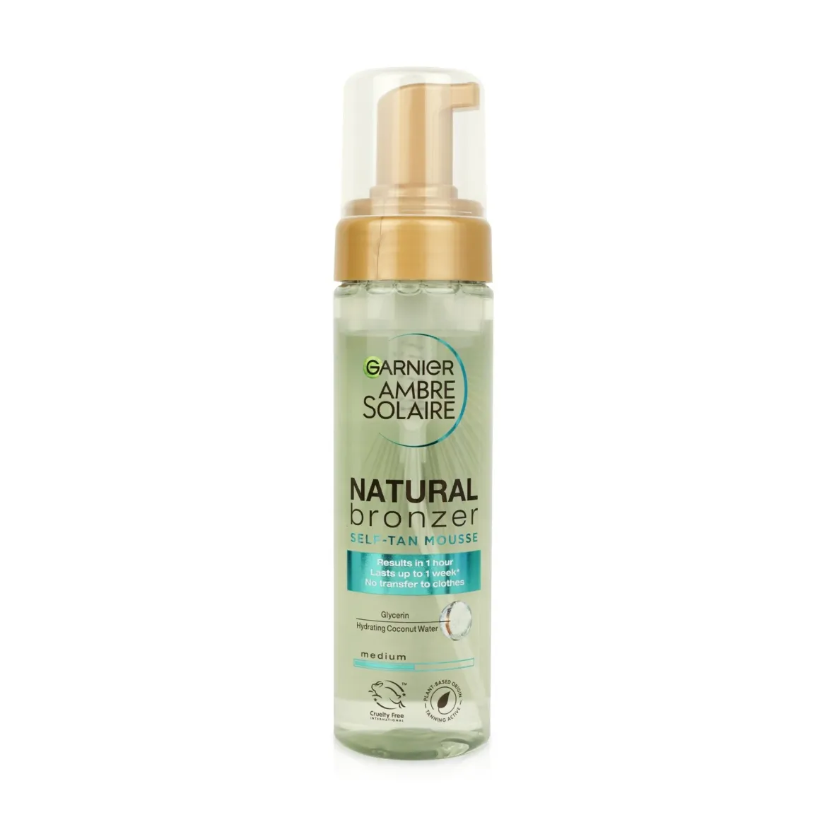 Garnier Ambre Solaire автозасмага мус Natural bronzer для тіла та обличчя 200мл