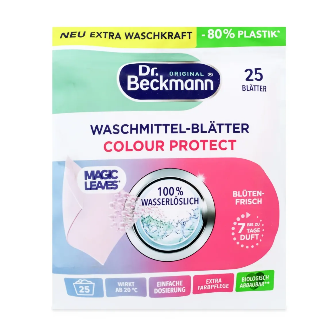 Dr. Beckmann MagicLeaves листи для прання кольорових речей 20 шт.