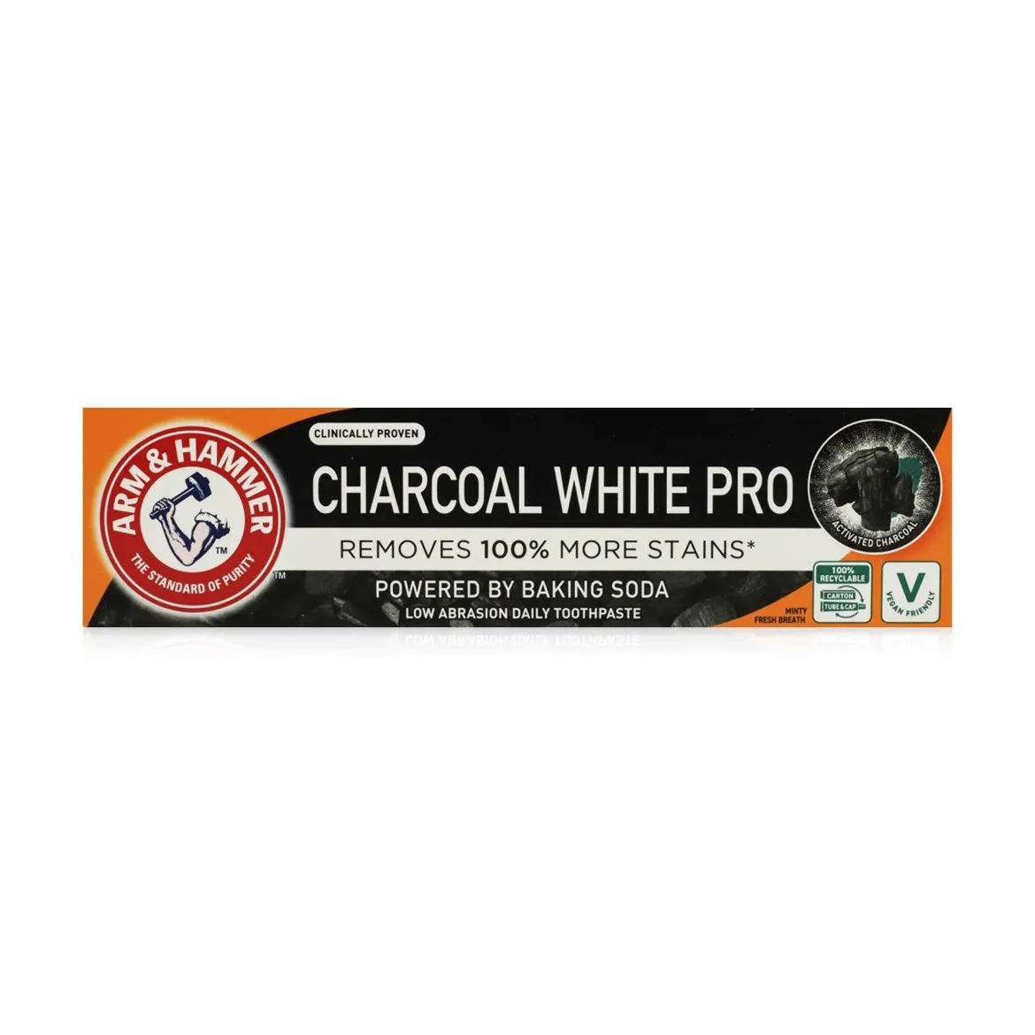 Arm&amp;Hammer зубна паста з активованим вугіллям 75мл