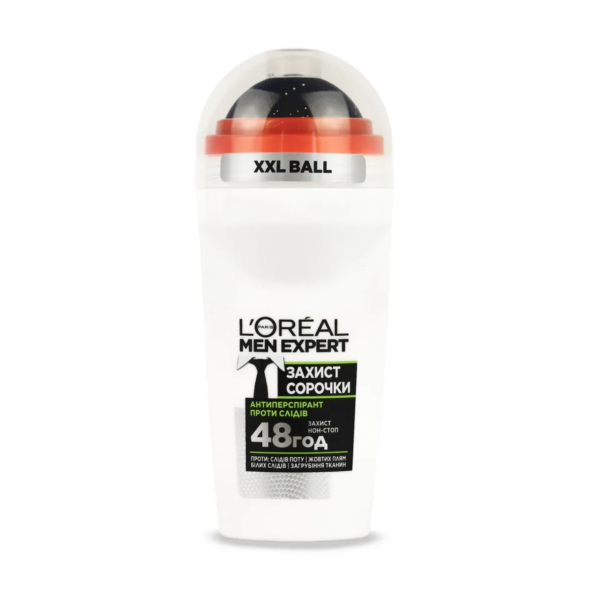 L'Oreal Paris МенЕксперт антиперспірант кульковий чол захист сорочки 50мл