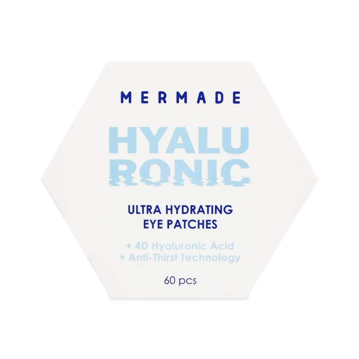 Mermade патчі для повік зволожуючі гідрогелеві Hyaluronic 60 шт.