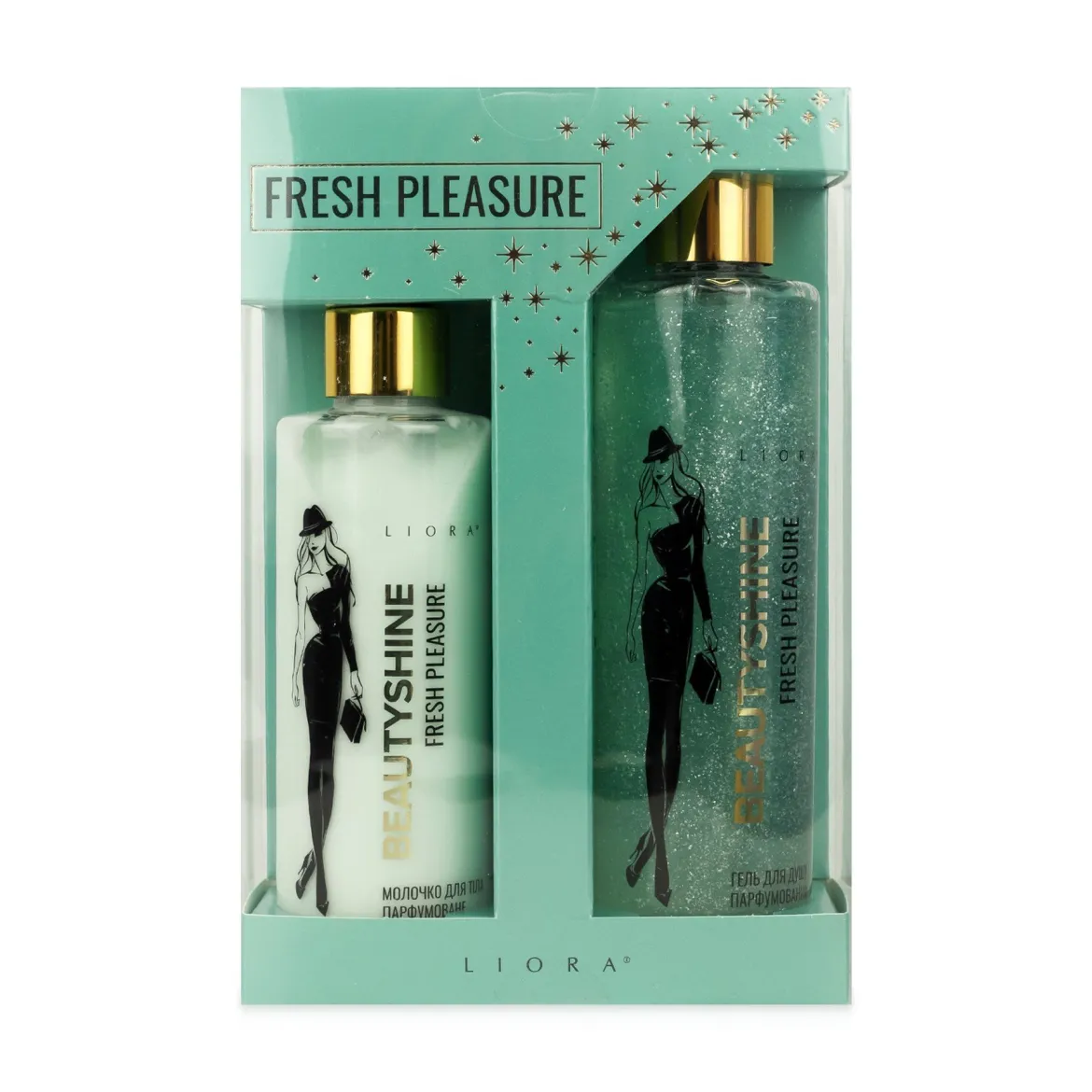 Liora набір подарунковий Fresh Pleasure (гель д/душу, молочко д/тіла)