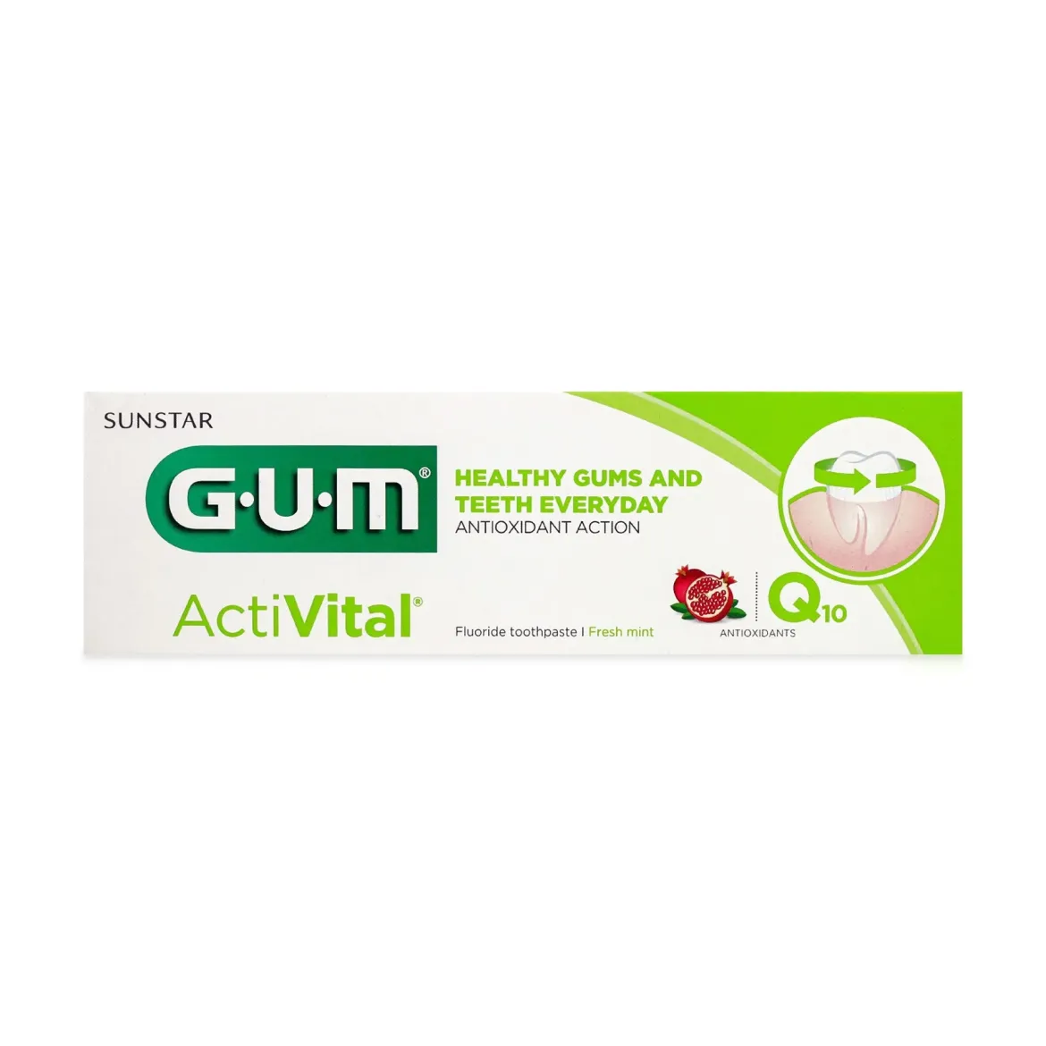 GUM зубна паста ActiVital Q10 75мл