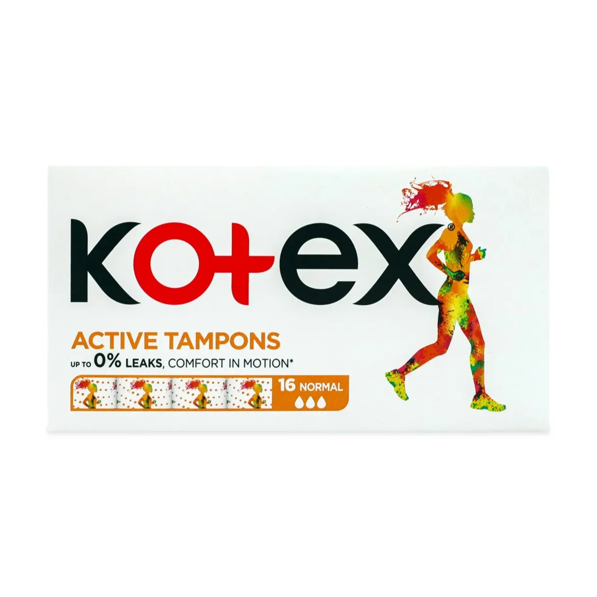 Kotex Active тампони нормал 16 шт.