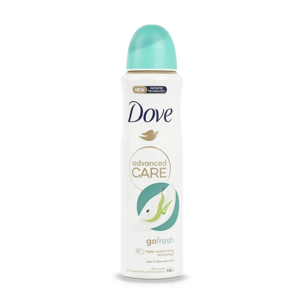 Dove антиперспірант спрей pear &amp; aloe vera 150мл