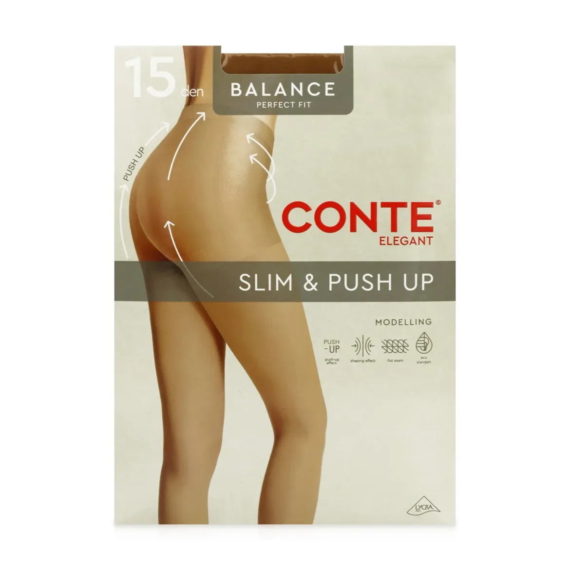 Conte BALANCE колготи 15 den natural р.5