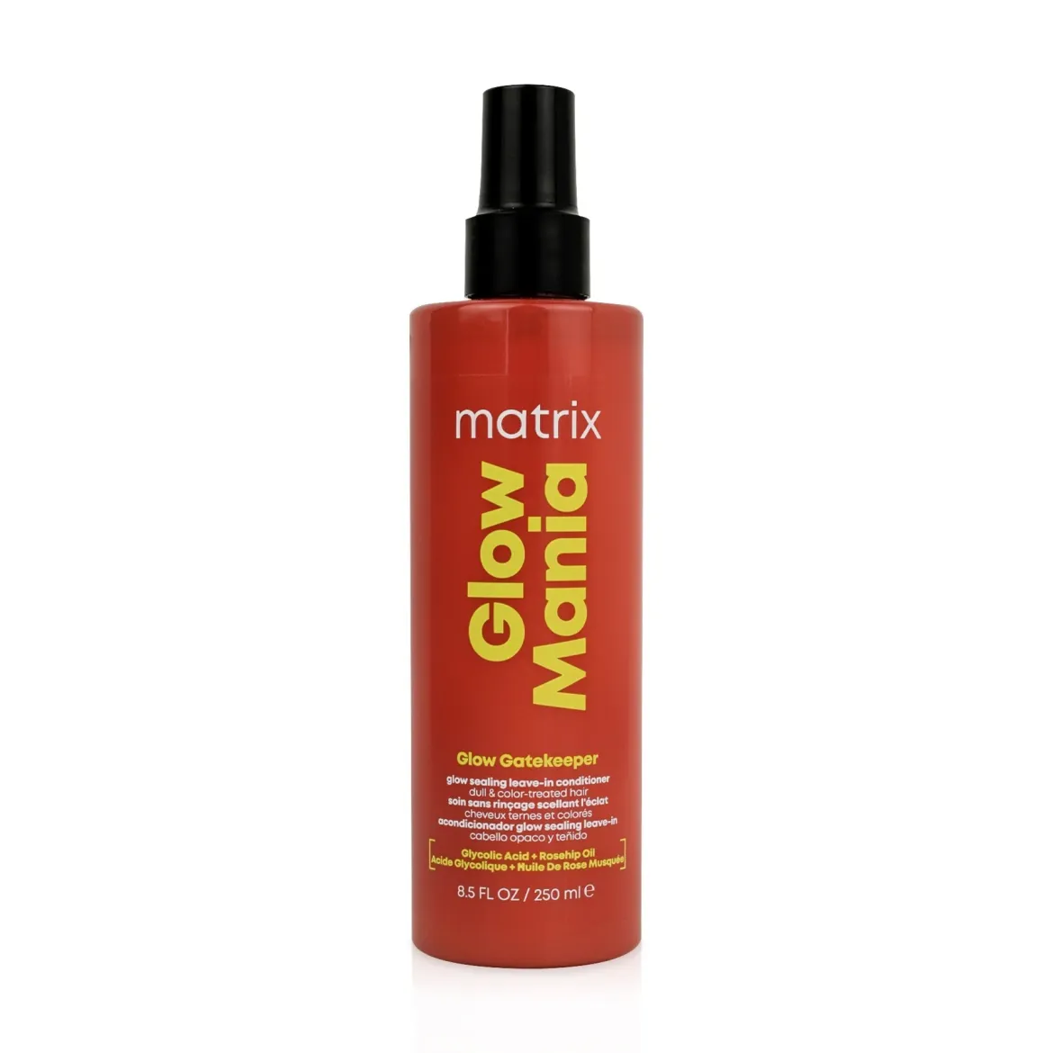 Matrix glow mania спрей незмивний для сяйва фарбованого волосся 250мл