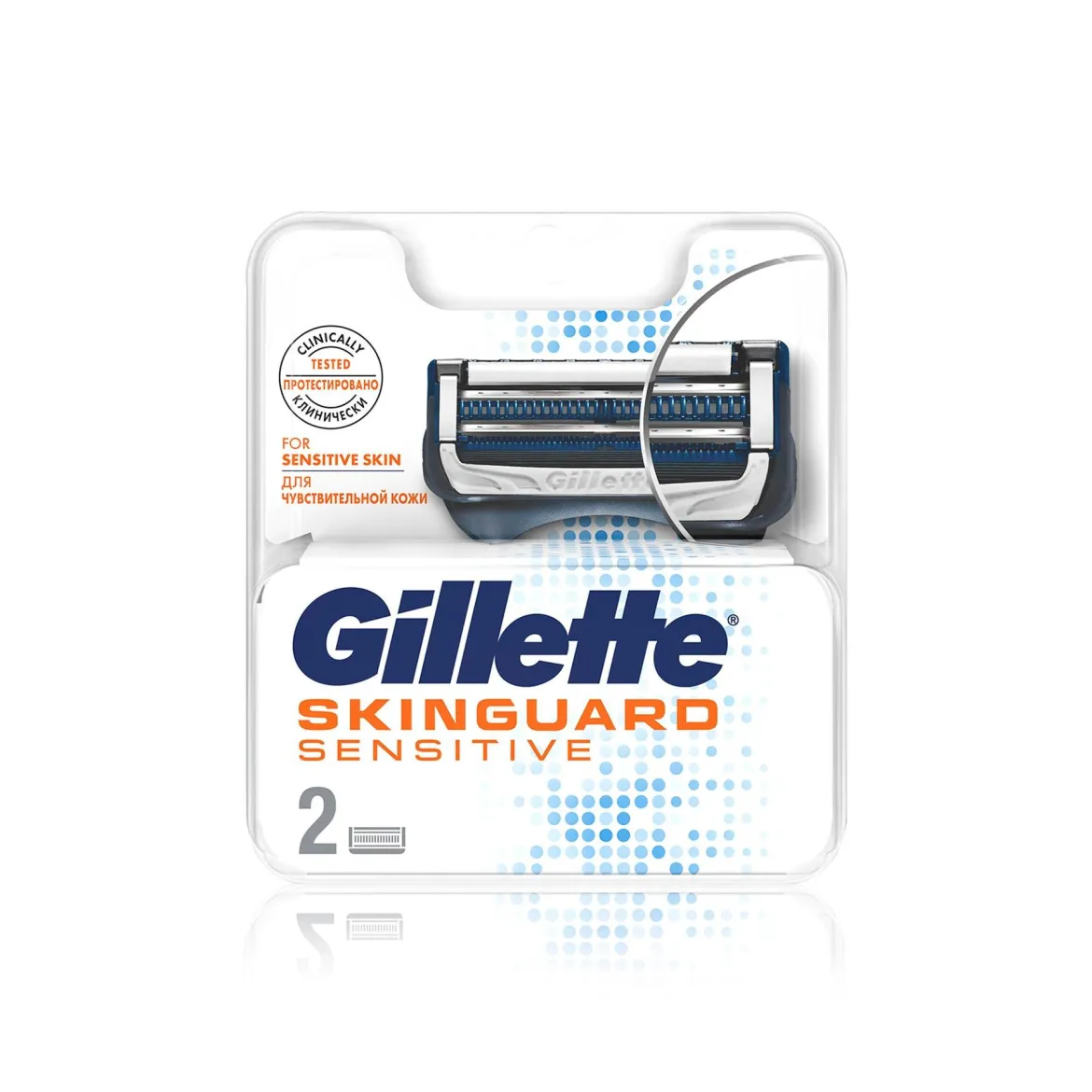 Gillette Skinguard Sensitive картридж sensitive 2 шт.