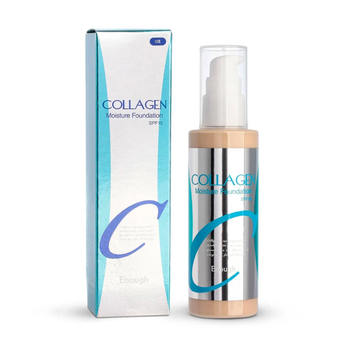 Enough Collagen тональний крем зволожувальний