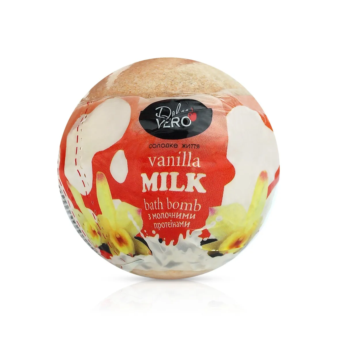 Dolce Vero бомба для ванни Vanilla milk 75г