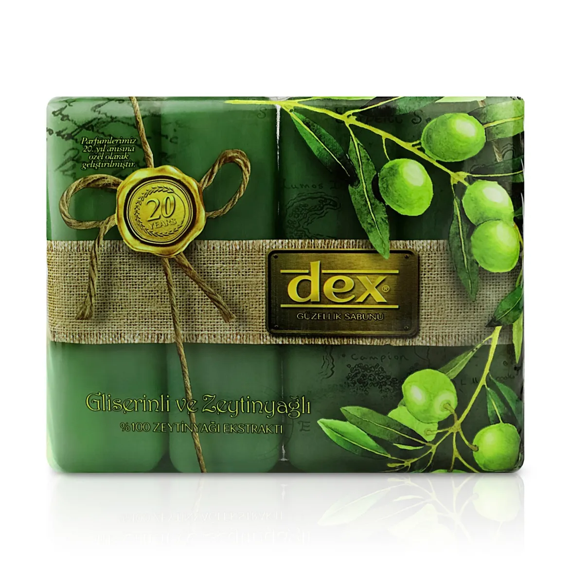 Dex мило екопак гліцеринове 150г 4 шт.