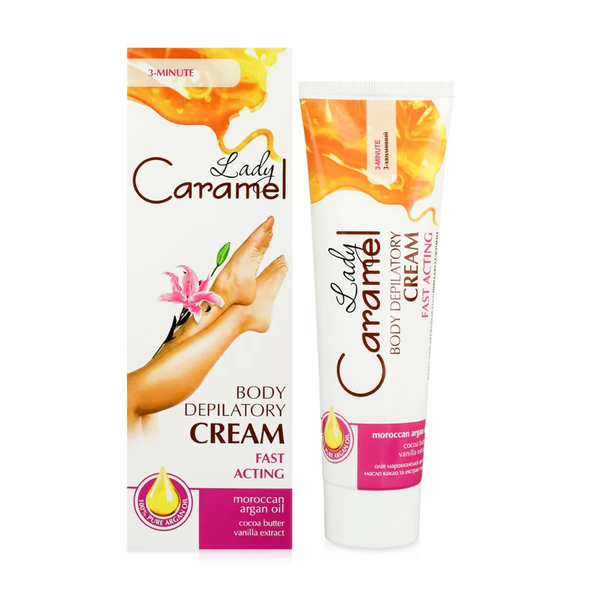 Caramel крем для депіляції швидкодіючий 100мл
