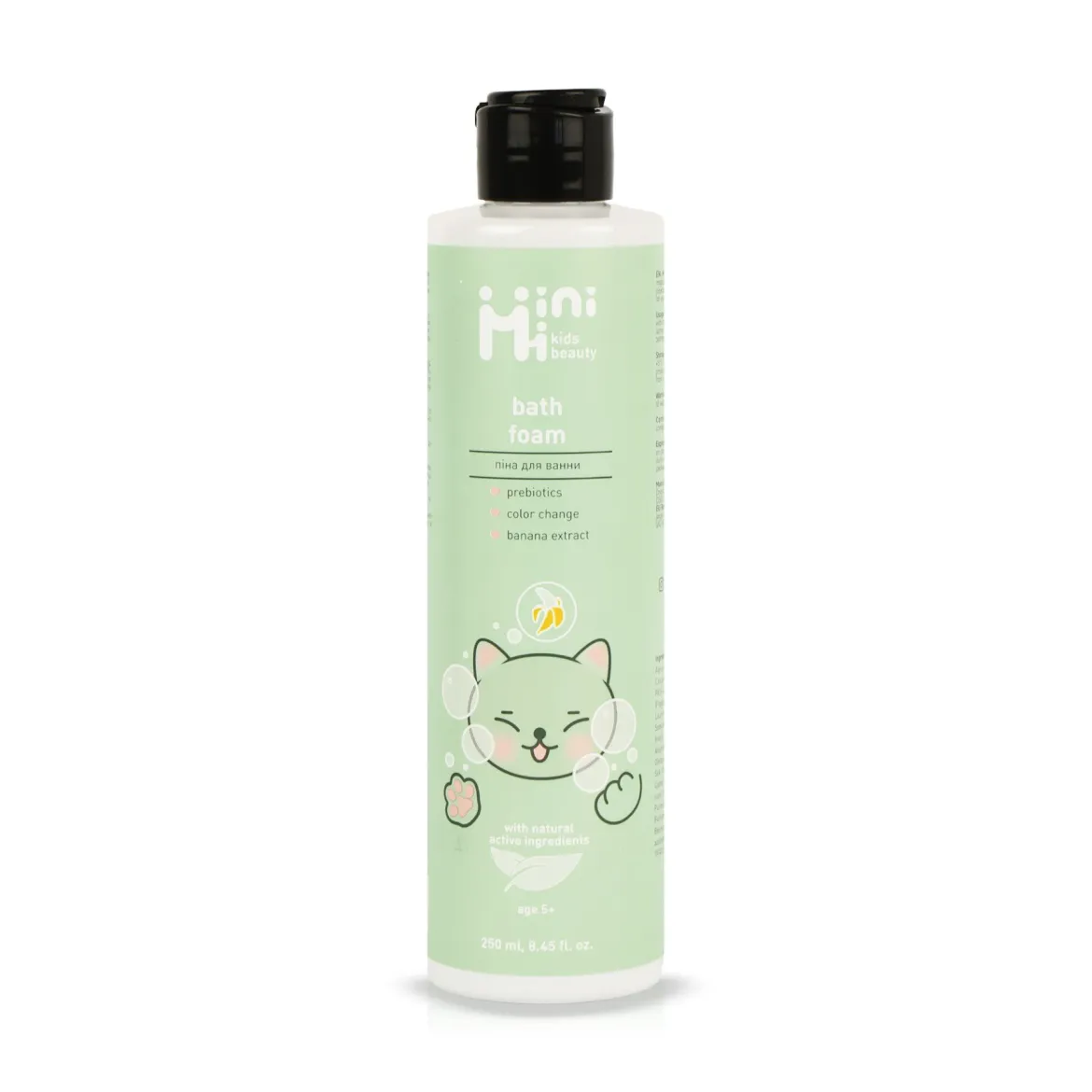 MiniMi Kids beauty 5+ дитяча піна для ванни 250мл