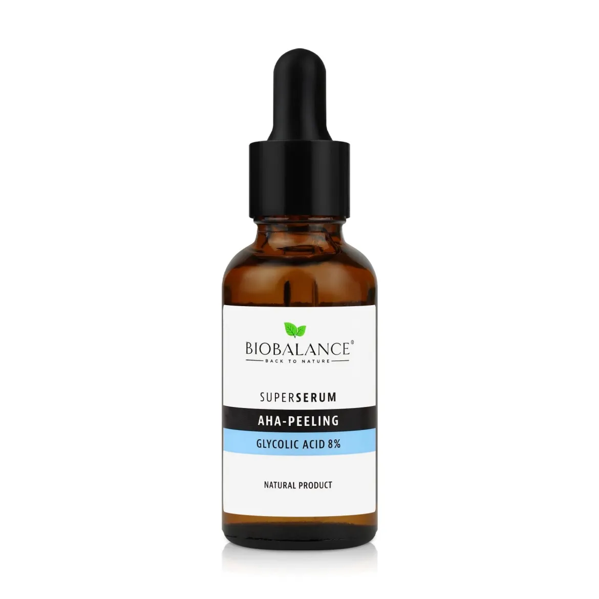 Biobalance Super Serum пілінг _AHA з гліколієвою кислотою 8% 30мл