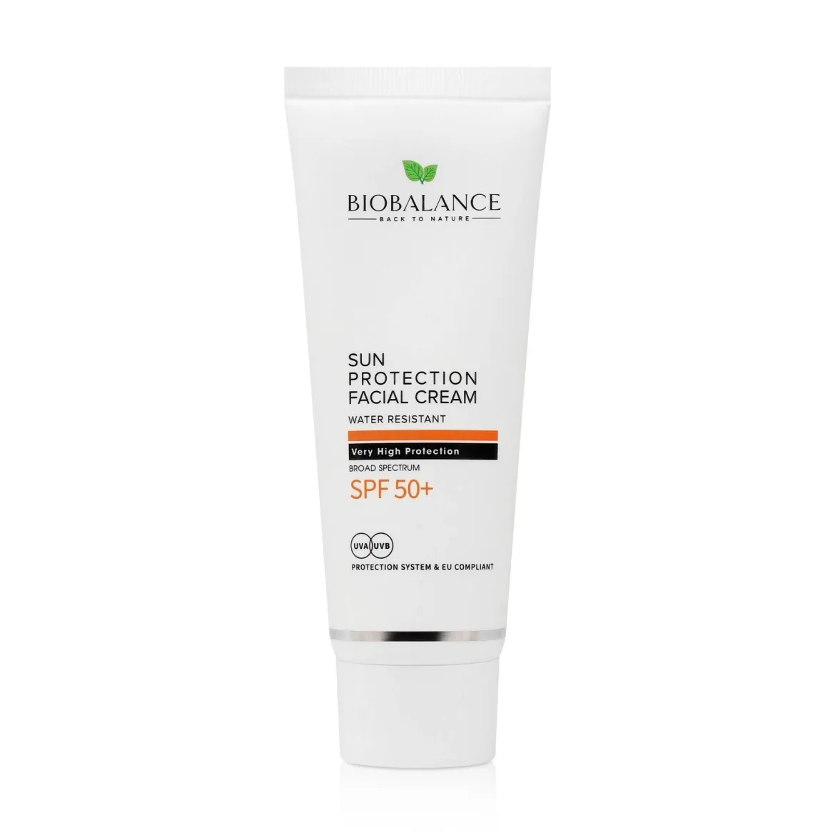 Biobalance Sun сонцезахисний крем для обличчя водостійкий SPF50 75мл