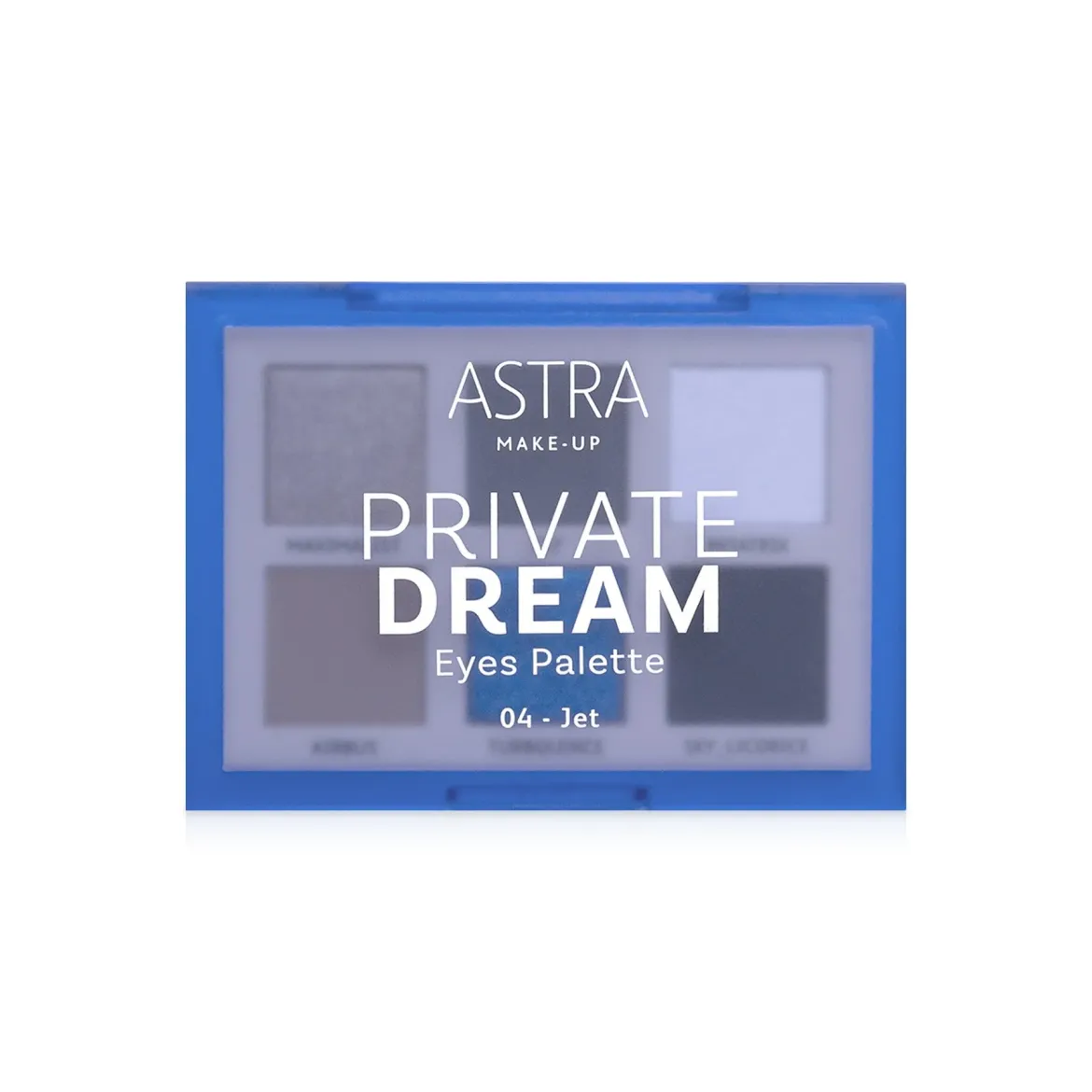 Astra Private Dream палітра тіней 04 - Jet 4.5г
