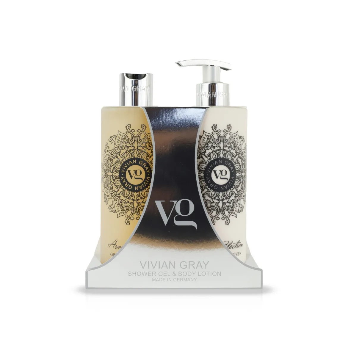 VivianGray AromaSelection набір гель д/душа лосьйон д/тіла грейпфрут і ветівер 500мл
