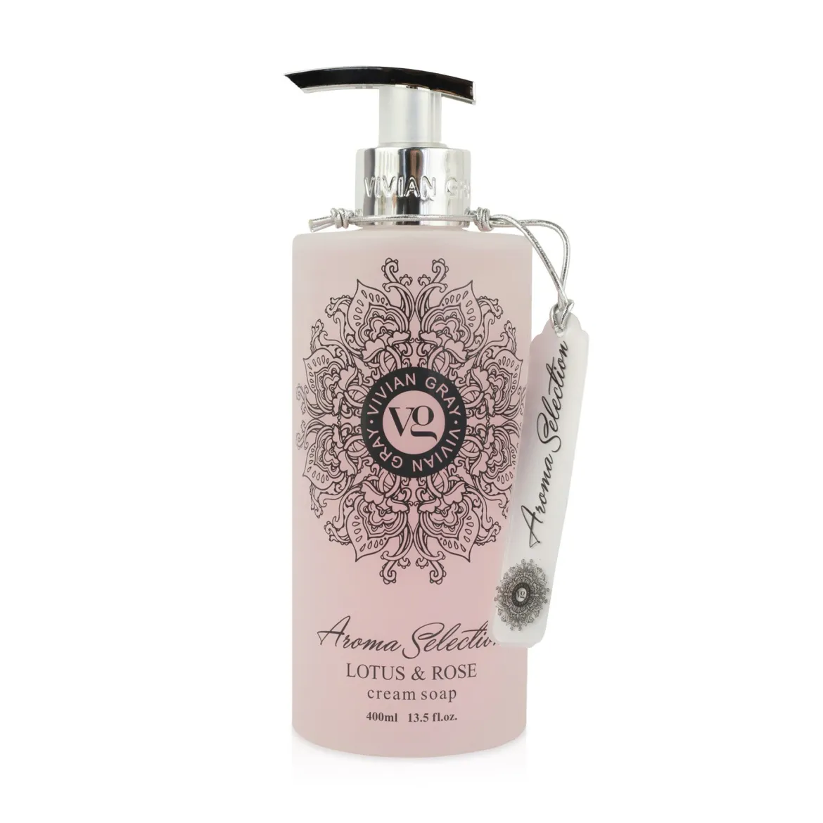 VivianGray AromaSelection рідке мило лотос і троянда 400мл