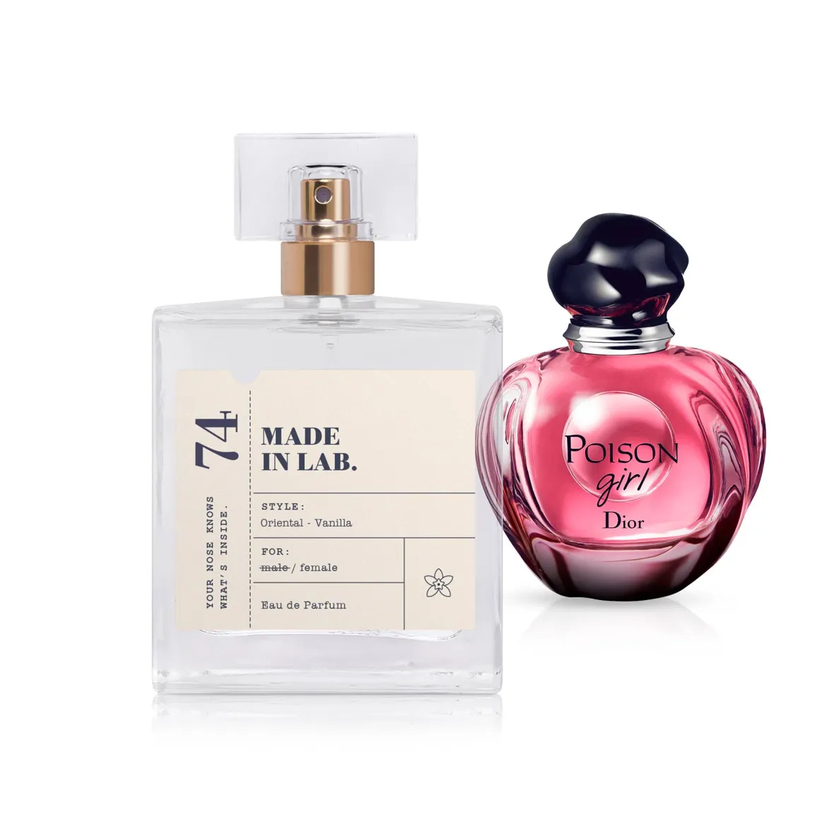 Made in Lab парфумована вода для жінок 074 vs Christian Dior Poison Girl 100мл