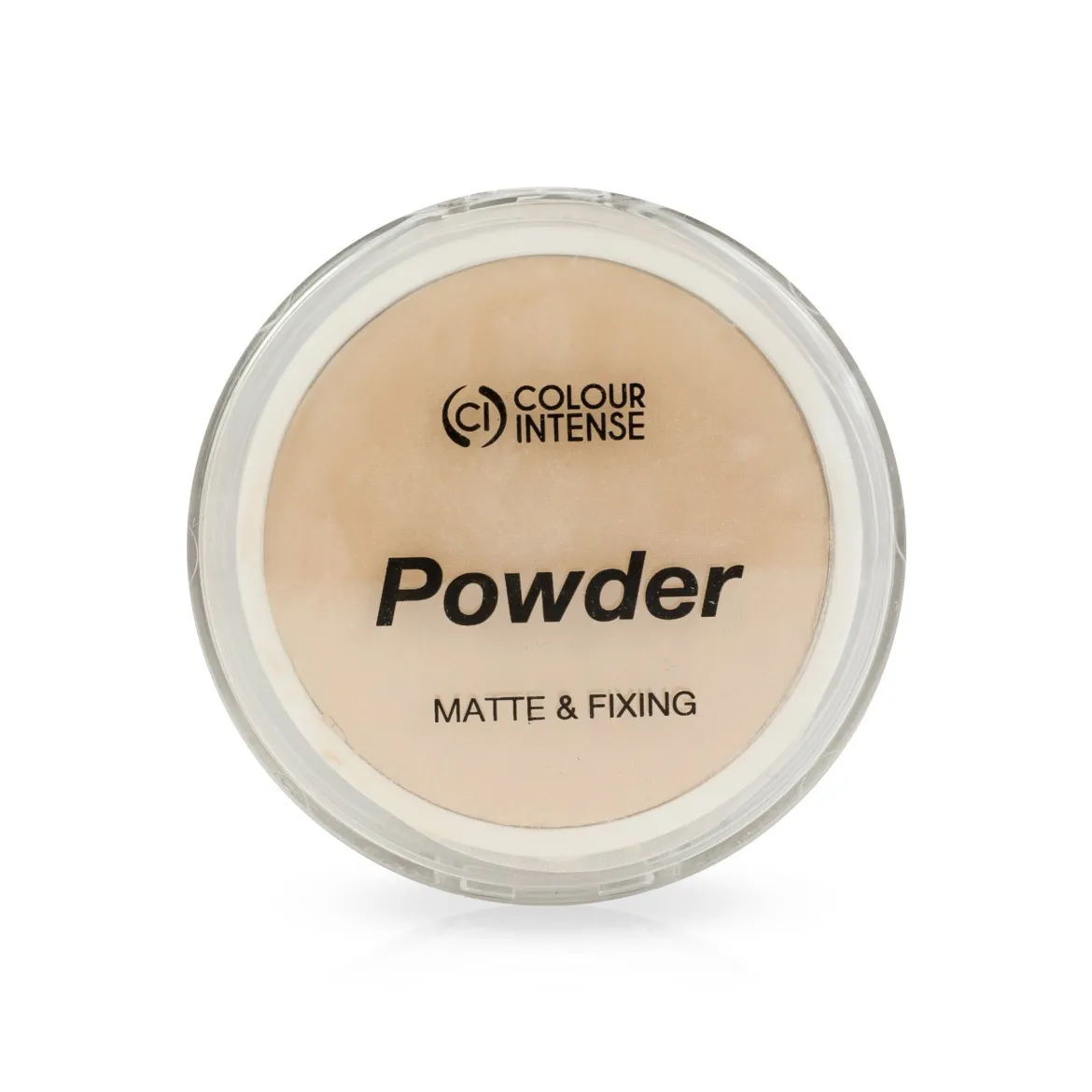 Colour Intense Matte And Fixing компактна пудра з дзеркальцем і спонжем