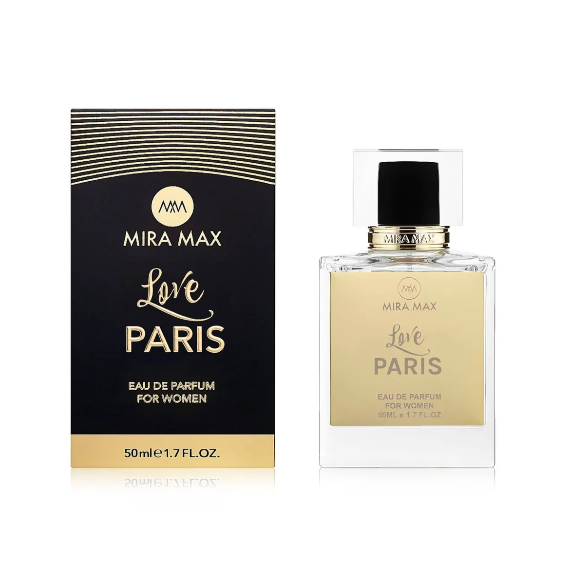 MiraMax парфумована вода для жінок Love Paris vs Yves Saint Laurent Mon Paris 50мл — Photo 1