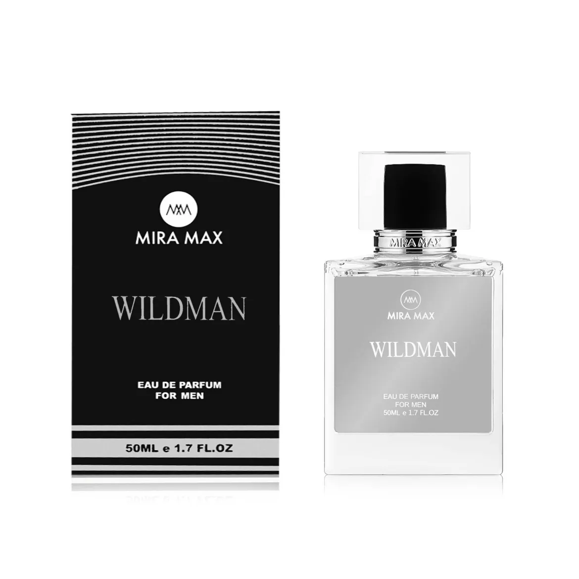 MiraMax парфумована вода для чоловіків Wildman vs Christian Dior Sauvage 50мл — Photo 1