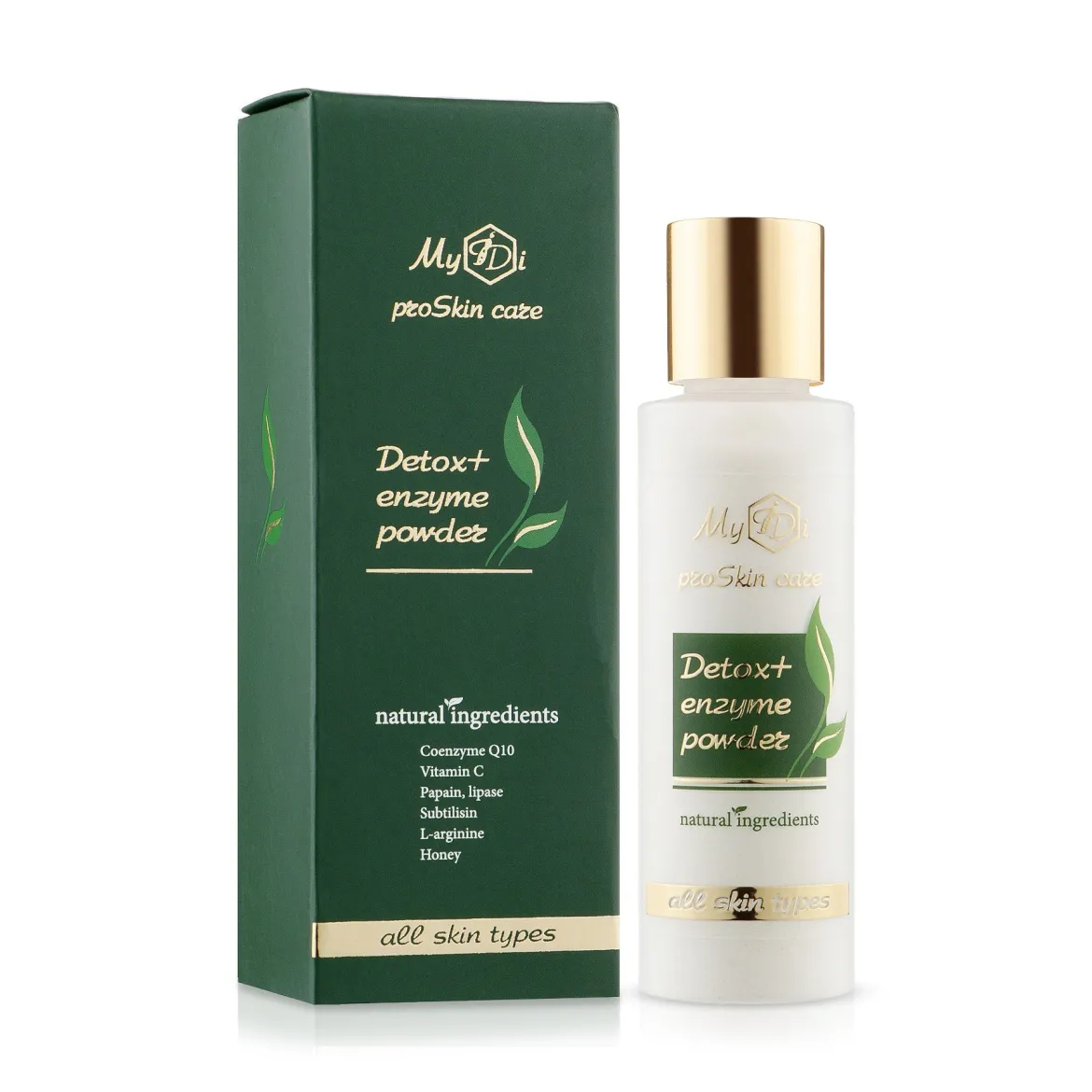 MyIDi Detox+ ензимна пудра очищувальна для всіх типів 40г