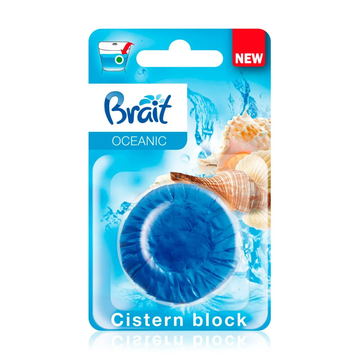 Brait засіб для зливного бачка таблетки Oceanic* 50г 1 шт.