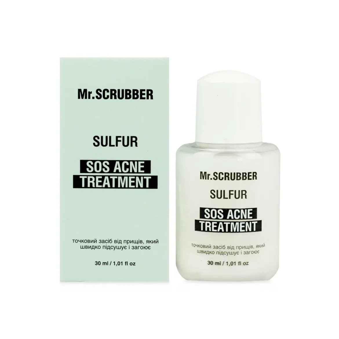 Mr. Scrubber SOS Acne Treatment точковий засіб від прищів 30мл