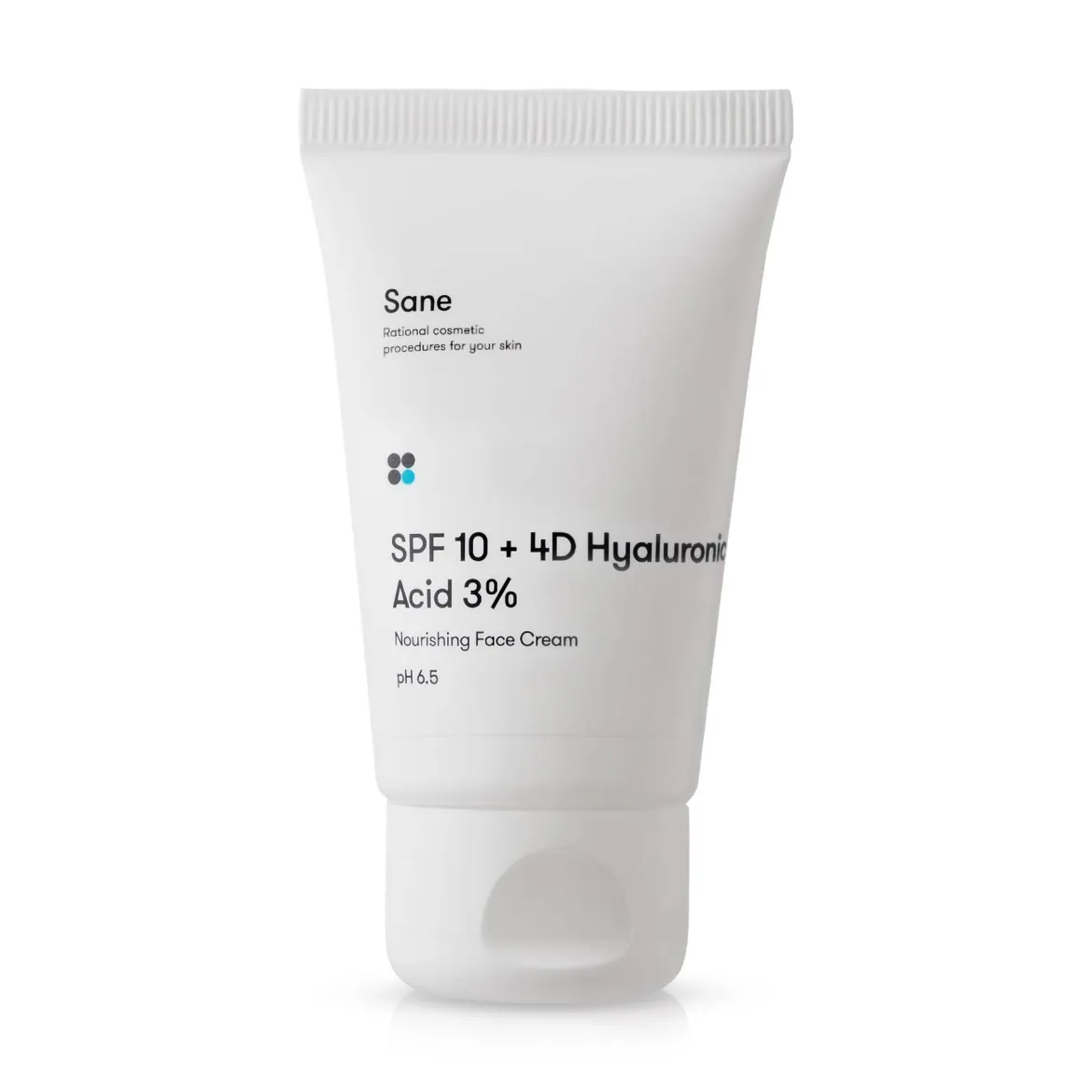 Sane крем живильний з гіалуроновими кислотами SPF10 40мл