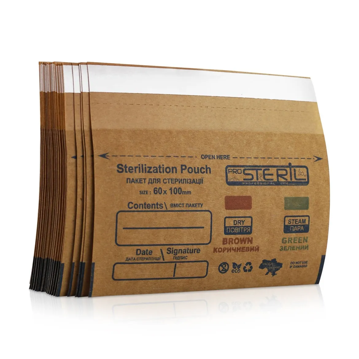 ProSteril пакет для стерилізації 60*100mm 50 шт.