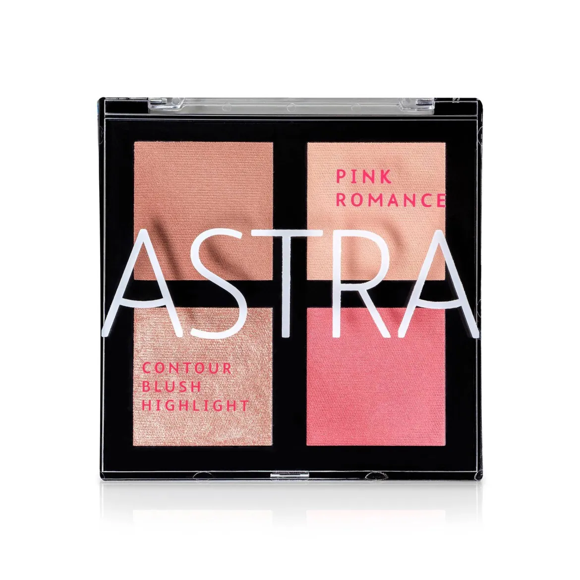 Astra Romance палітра для контурування 02 Pink * 8г