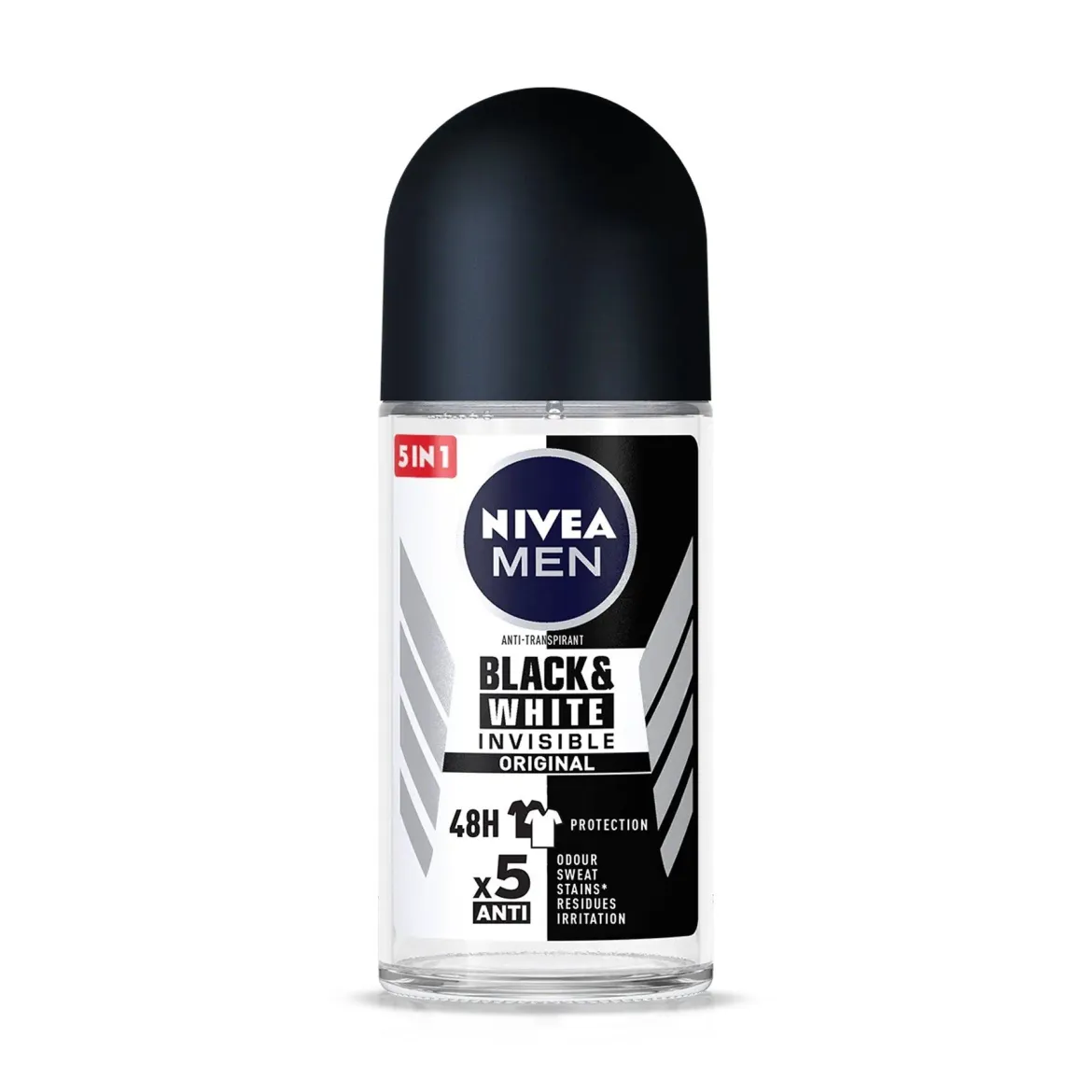 Nivea антиперспірант кульковий чол Black &amp; White Original 50мл