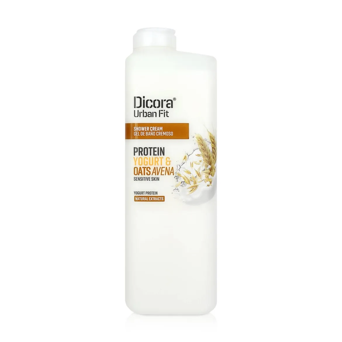 Dicora Urban Fit крем-гель для душу Protein Yogurt &amp; Oats 750мл
