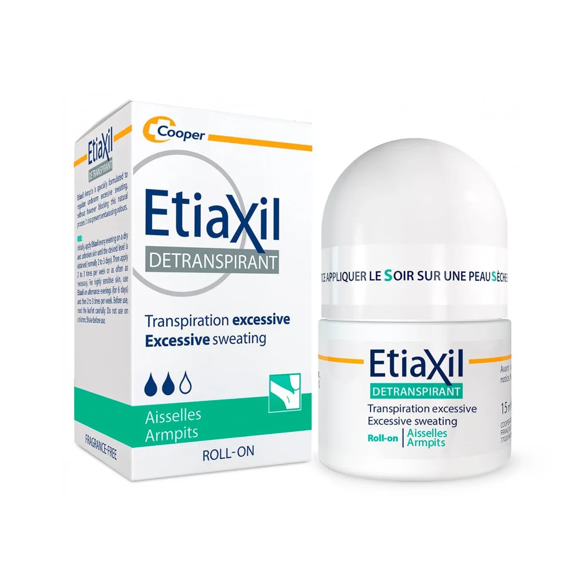 Etiaxil тривалої дії антиперспірант кульковий для чутливої шкіри 15мл